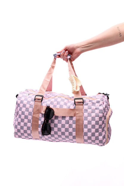 Elevate Travel Duffel Bag, Pink