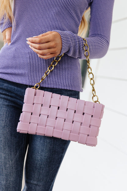 Forever Falling Handbag, Lilac