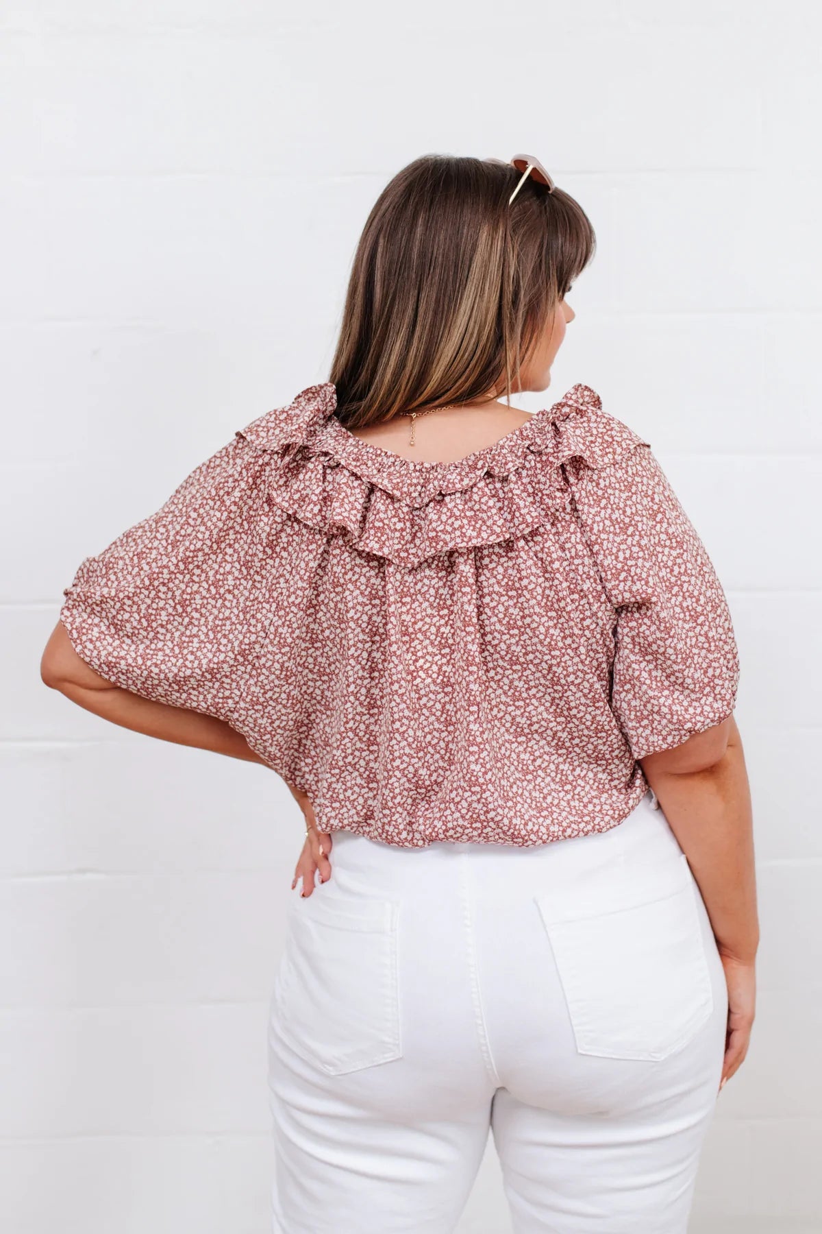 Golden Hour Crop Top, Rose