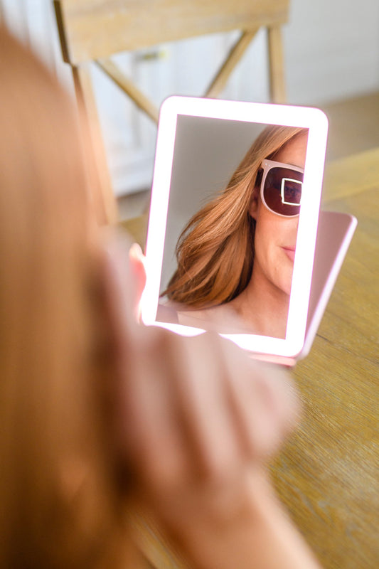 Hello Gorgeous LED Travel Mirror