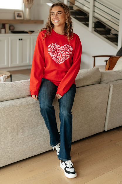 Holiday Heart Sweatshirt