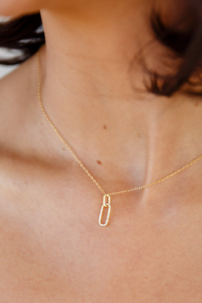 18K Gold-Plated Sterling Silver Hooked On You Necklace