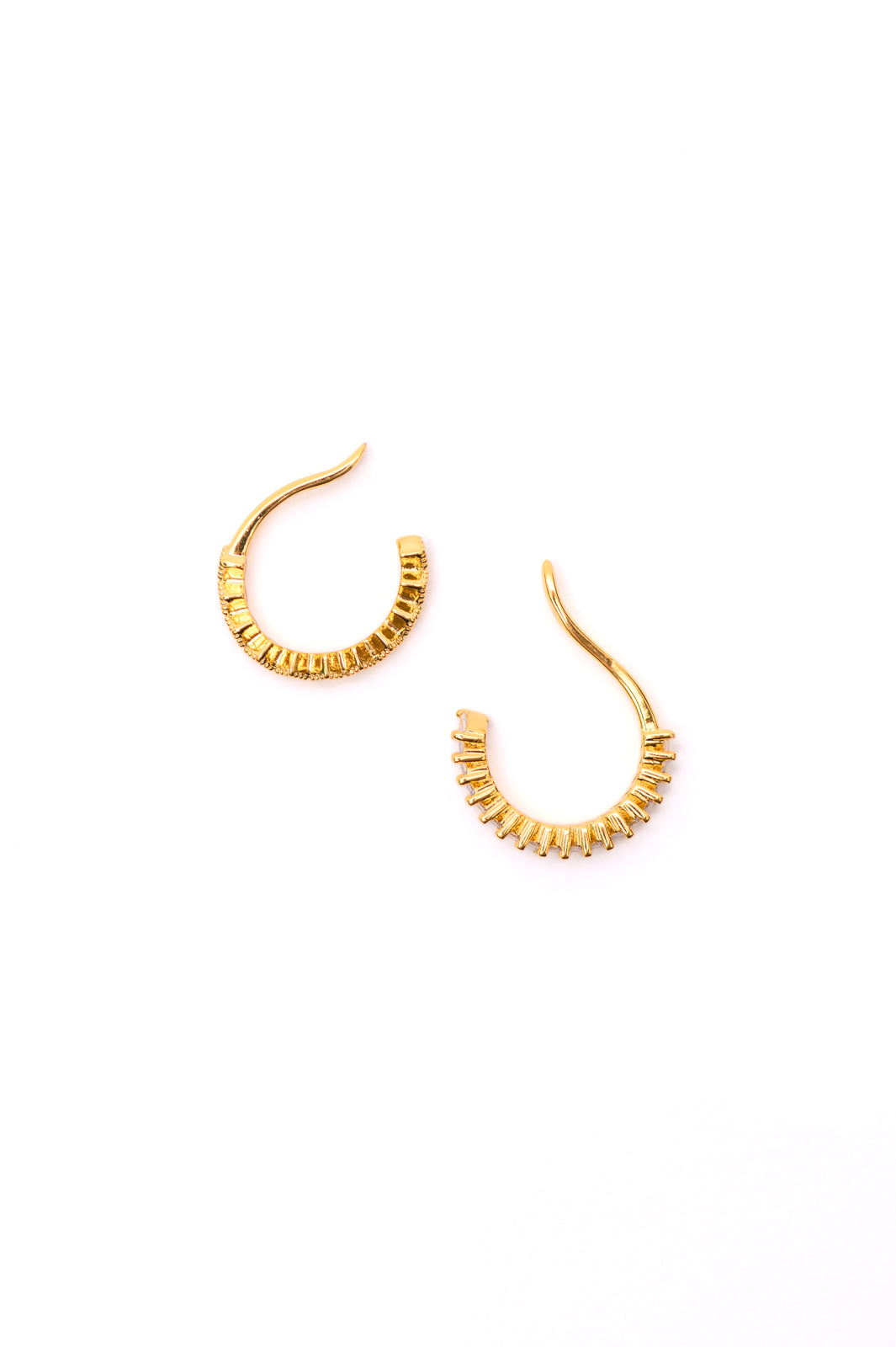 18K Gold Plated Adjustable Ear Cuff Set