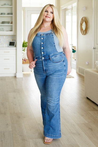 Just One More Ribbed Tank Top, Light Blue