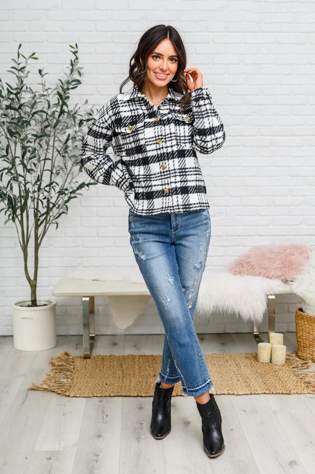 Kate Plaid Shacket