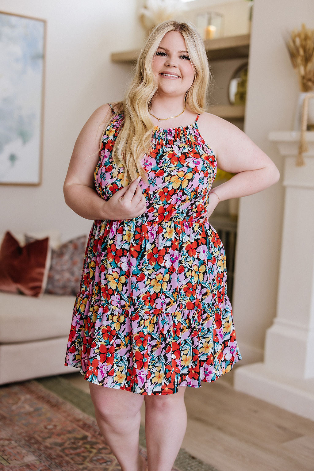 My Side Of The Story Floral Mini Dress