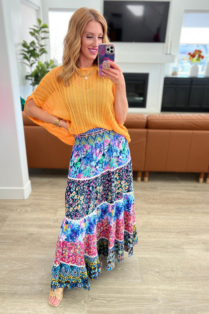 Everlasting Friend Tiered Maxi Skirt