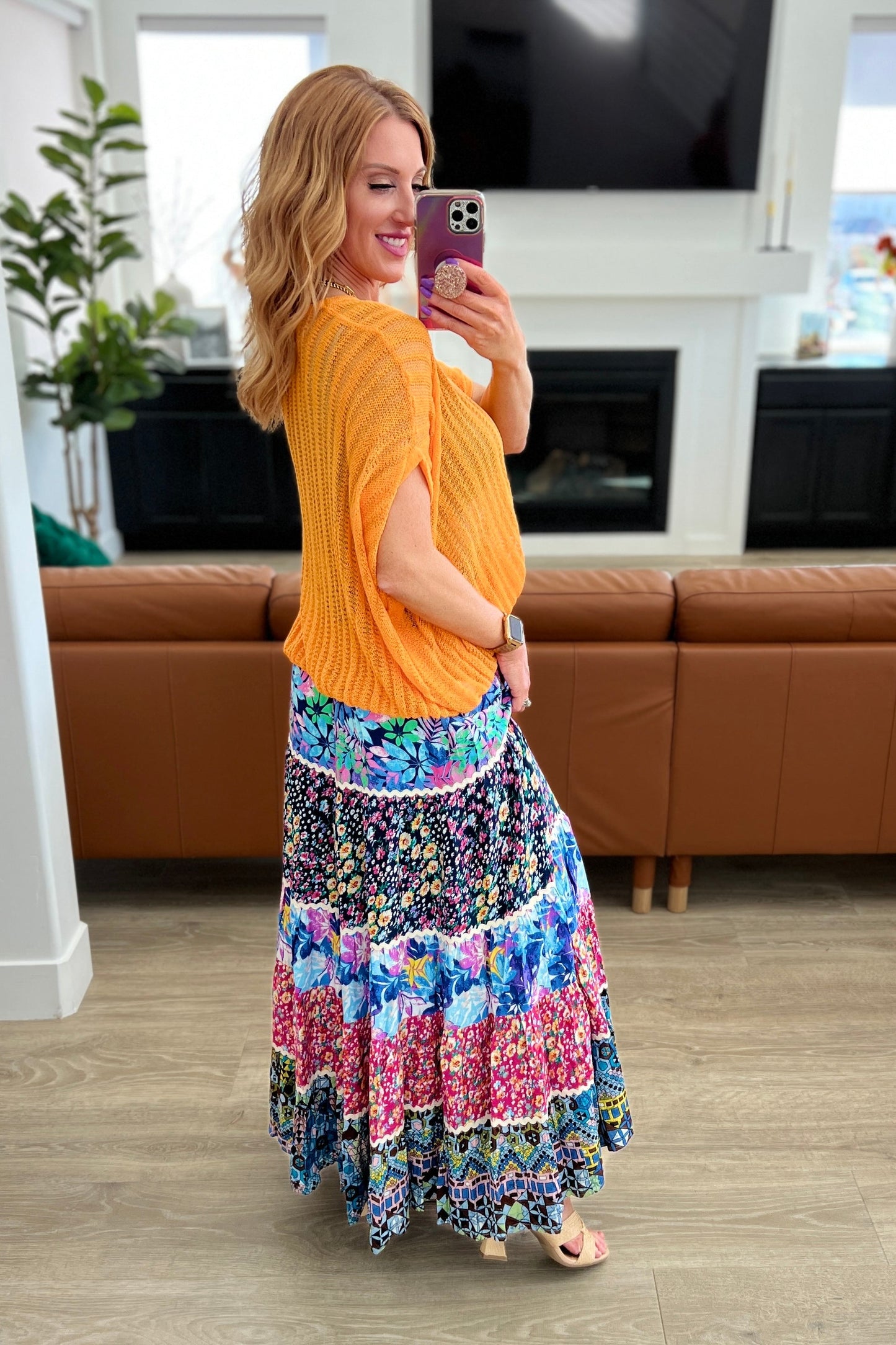 Everlasting Friend Tiered Maxi Skirt