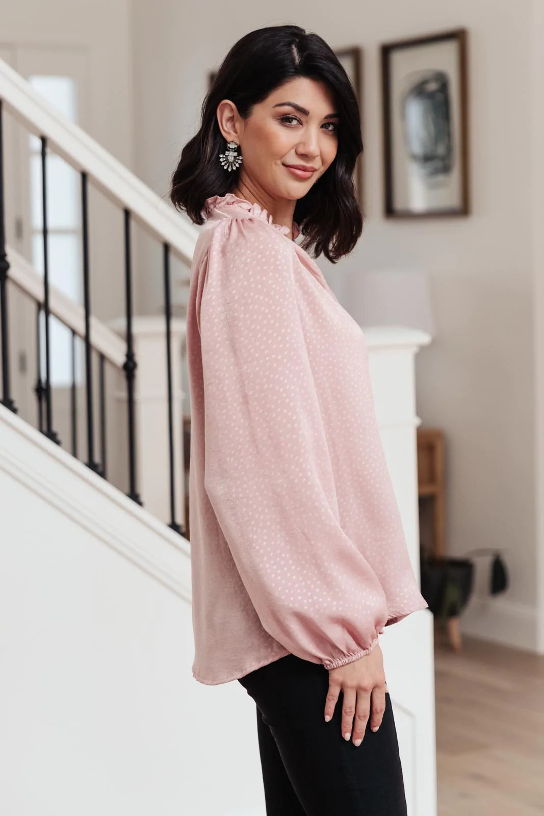 Pink Princess Long Sleeve Blouse