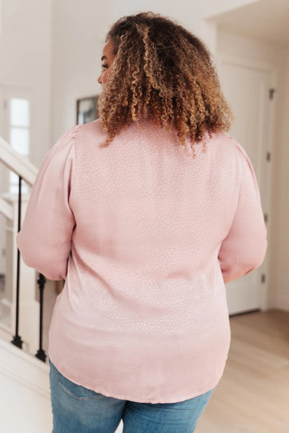 Pink Princess Long Sleeve Blouse