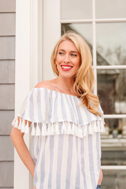 Set Yourself Free Off The Shoulder Top