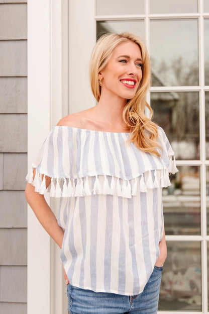 Set Yourself Free Off The Shoulder Top