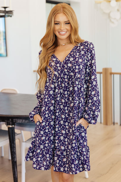 Since You’ve Been Gone Floral Long Sleeve Dress