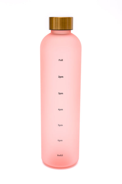 Sippin' Pretty 32oz Translucent Water Bottle, Pink