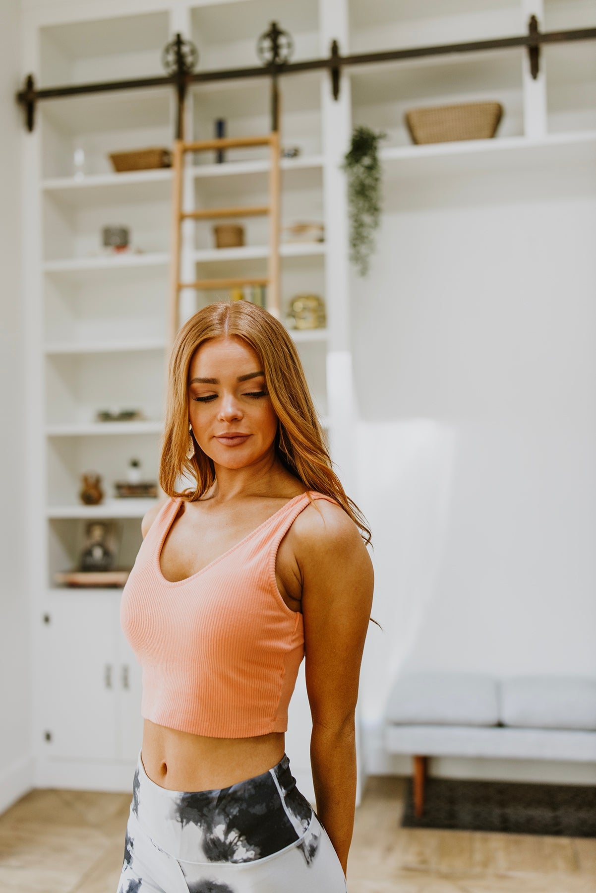 Tell Me More Brami Tank Top, Coral