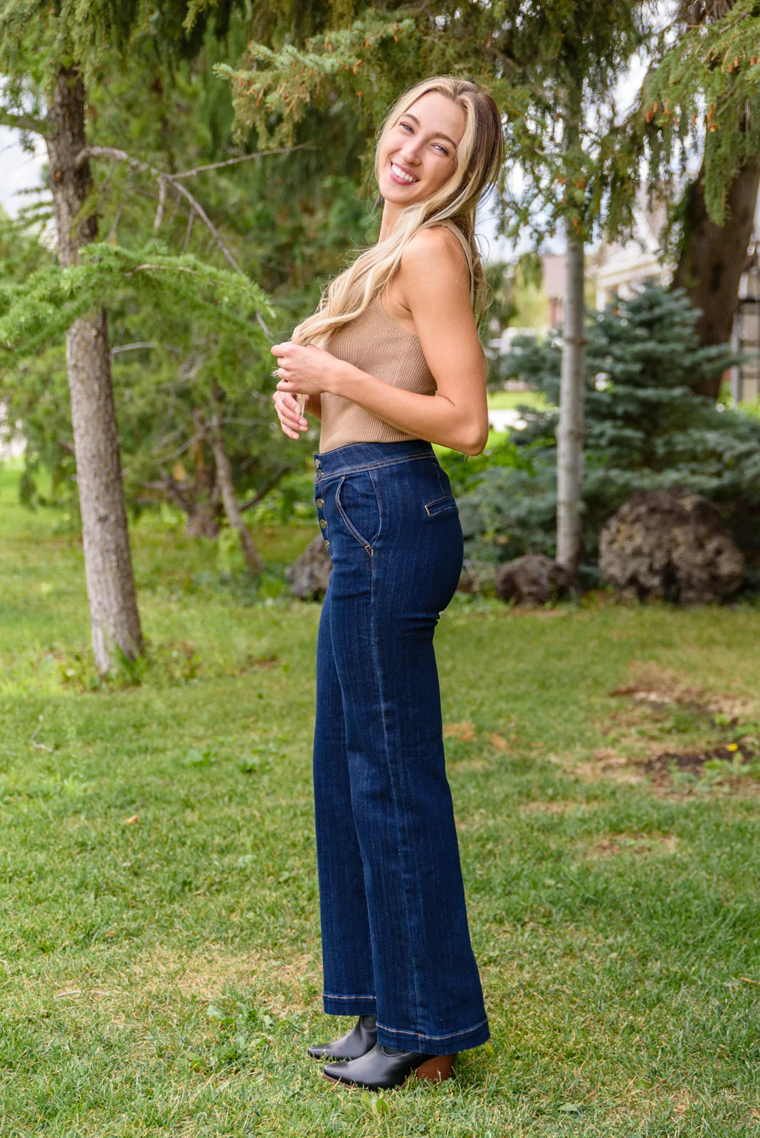 RISEN The Blueprint Wide Leg Pants