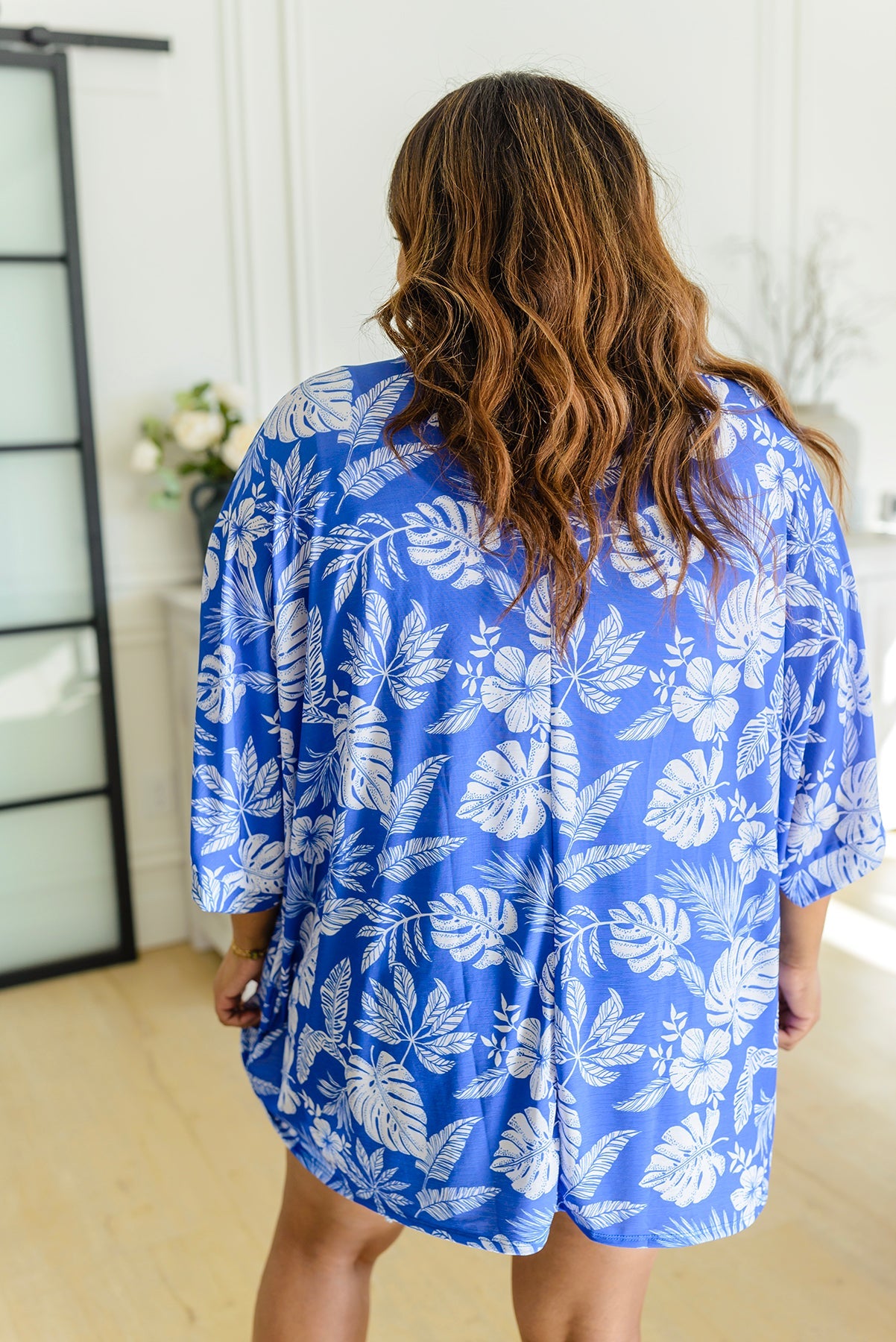 Tropical Stories Kimono Top