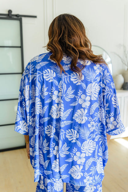 Tropical Stories Kimono Top