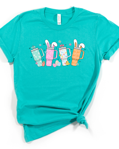 Easter Bunny Tumblers Graphic Tee (6 Colors!)