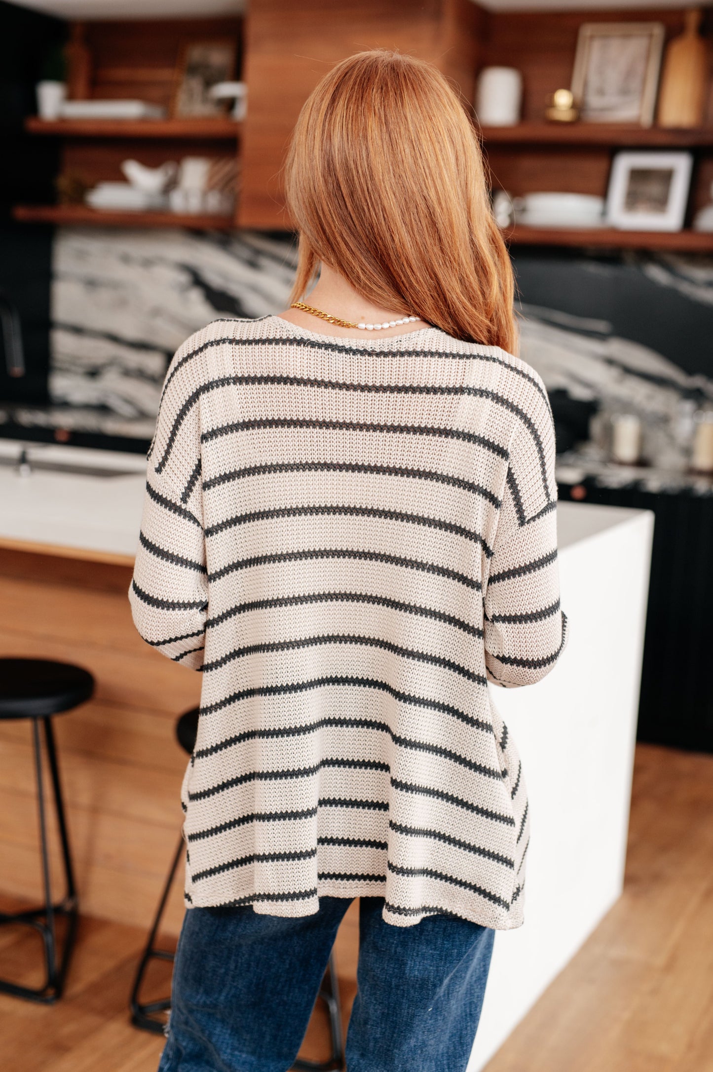 Weekend Adventure Striped Cardigan