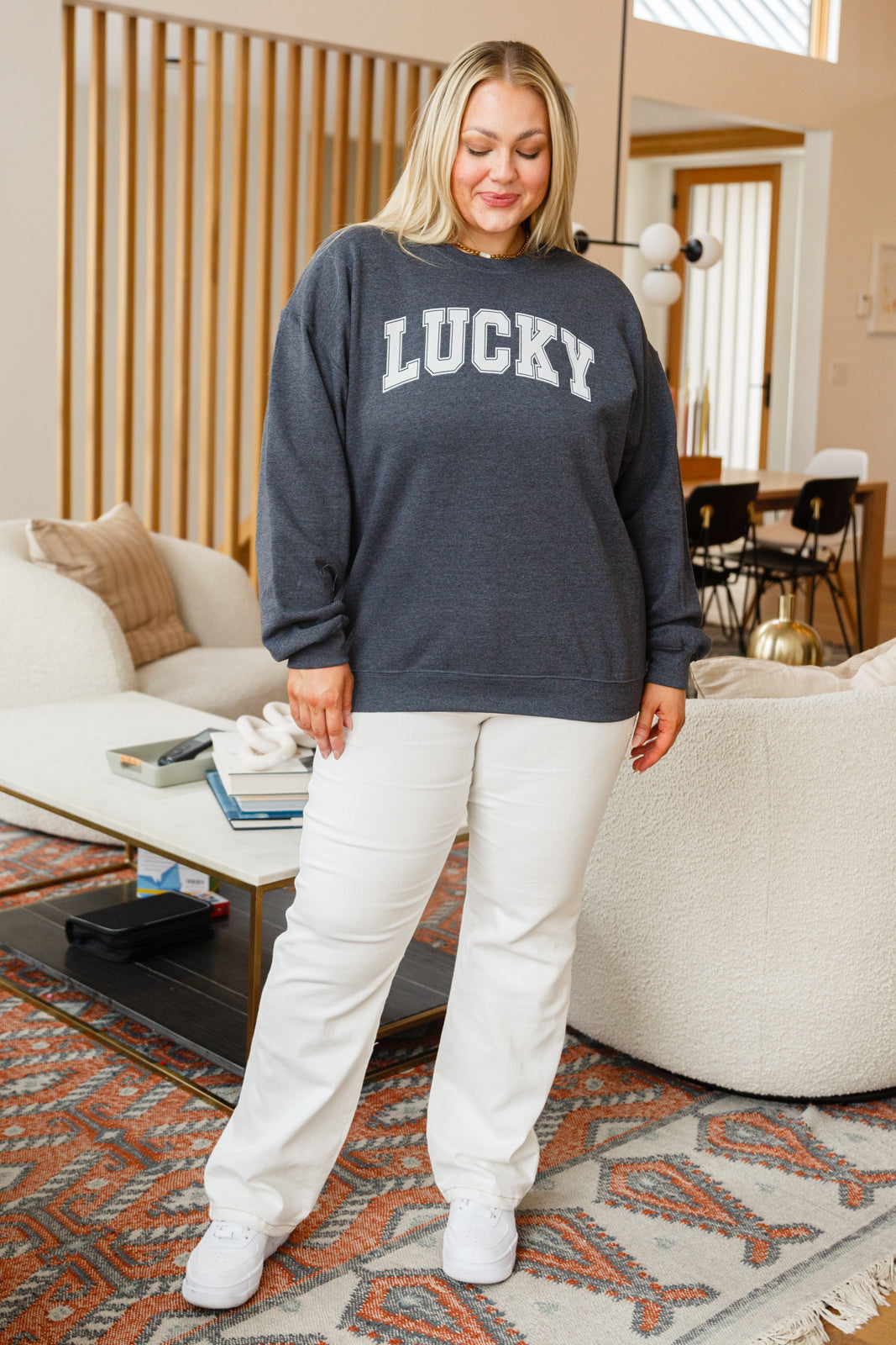 Lucky Crew Neck Sweatshirt