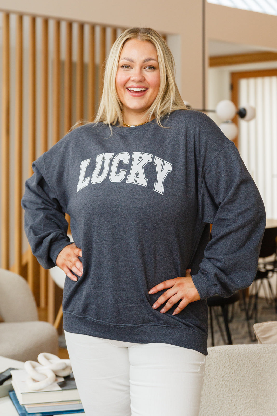 Lucky Crew Neck Sweatshirt