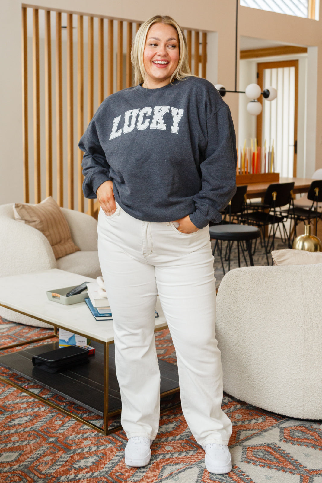 Lucky Crew Neck Sweatshirt