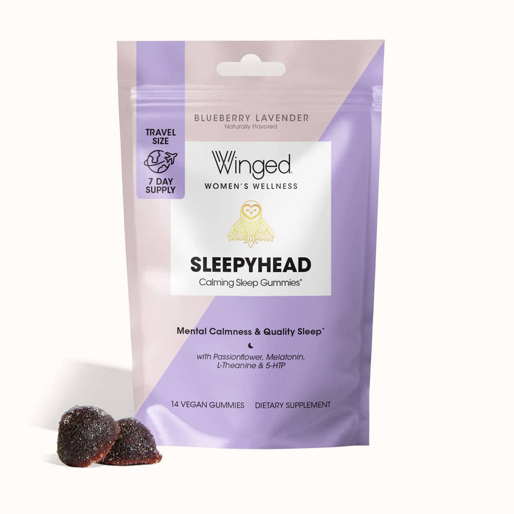 Sleepyhead: Sleep + Stress Gummies (Travel Pack)