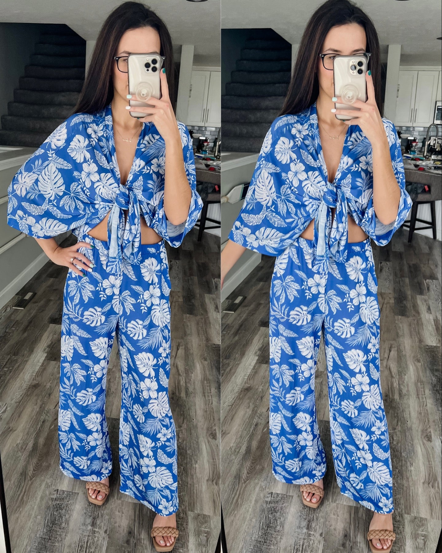 Tropical Stories Kimono Top